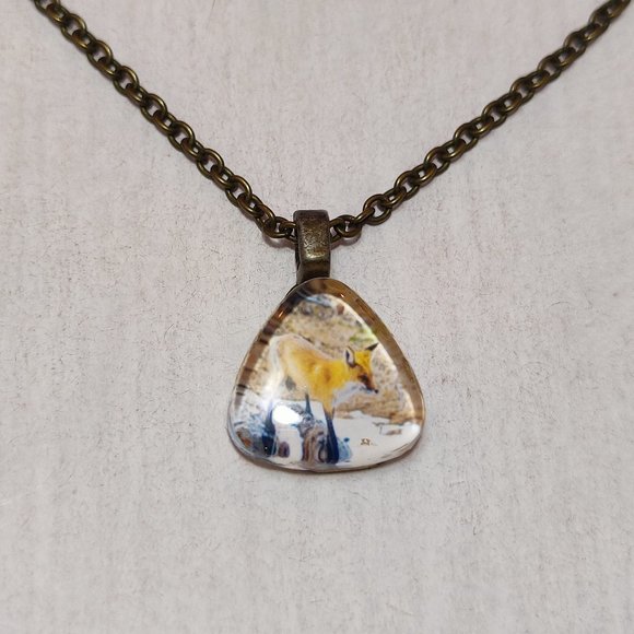 Delicate Red Fox Necklace - Picture 3 of 5